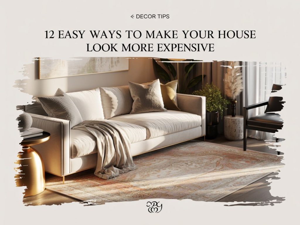12 Easy Ways To Make Your House Look More Expensive
